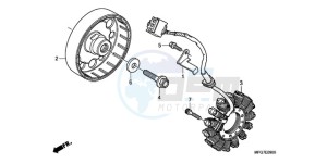 CB600F9 Spain - (SP / 25K) drawing GENERATOR