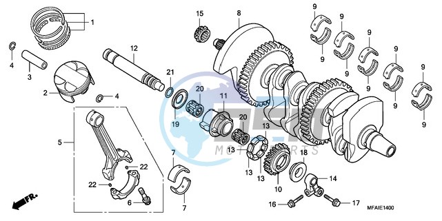 CRANKSHAFT/PISTON