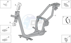 SCARABEO 50 4T 4V (EMEA) drawing Frame