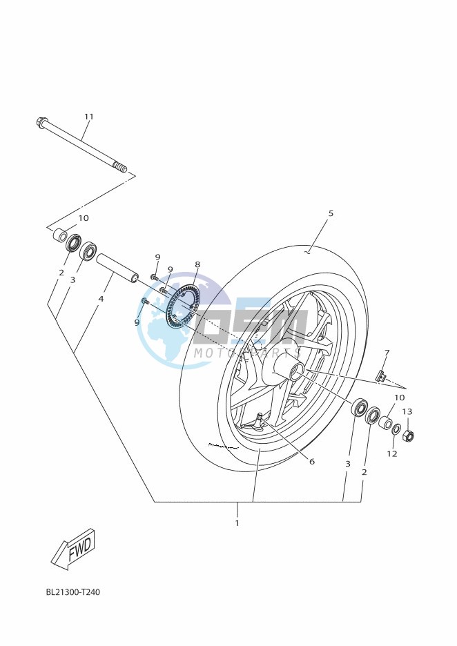 FRONT WHEEL