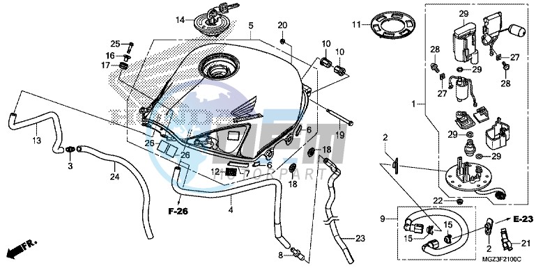 FUEL TANK/ FUEL PUMP