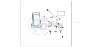 VT750DCA SHADOW SPIRIT drawing RADIATOR *NH389M*