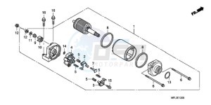 CBR1000RA9 France - (F / ABS CMF) drawing STARTING MOTOR