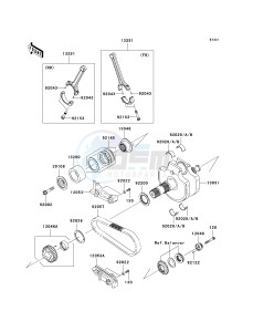 VN 2000 G [VULCAN 2000] (8F-9F) G8F drawing CRANKSHAFT