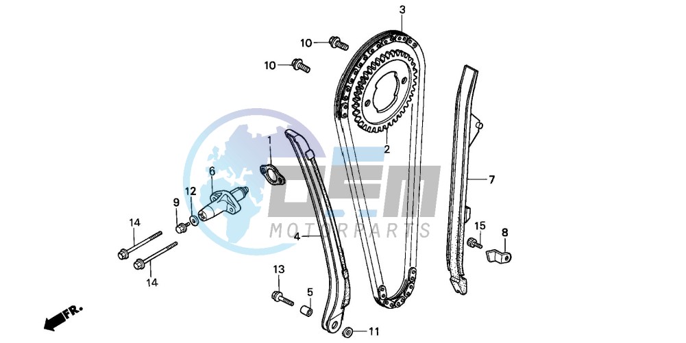 CAM CHAIN/TENSIONER