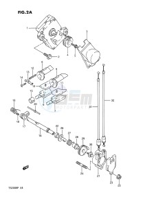 TS200R (E4) drawing EXHAUST VALVE (E.NO.110943~)