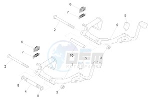 125 4T 3V ie Primavera (EMEA) (Ch, IT) drawing Stand/s