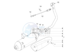 Carnaby 300 4t ie Cruiser drawing Silencer