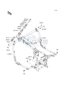 VN 2000 G [VULCAN 2000] (8F-9F) G8F drawing FRAME