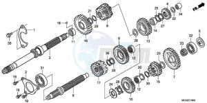 GL1800A France - (F / CMF) drawing TRANSMISSION