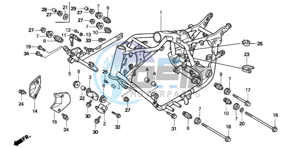 FRAME BODY (VT1100C2)