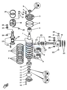 175A drawing CRANKSHAFT--PISTON