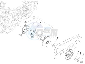 Fly 125 4t 3v ie (Vietnam) Vietnam drawing Driving pulley