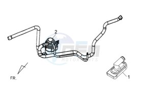 SYMPHONY 50 25KMH drawing MEMBRANE