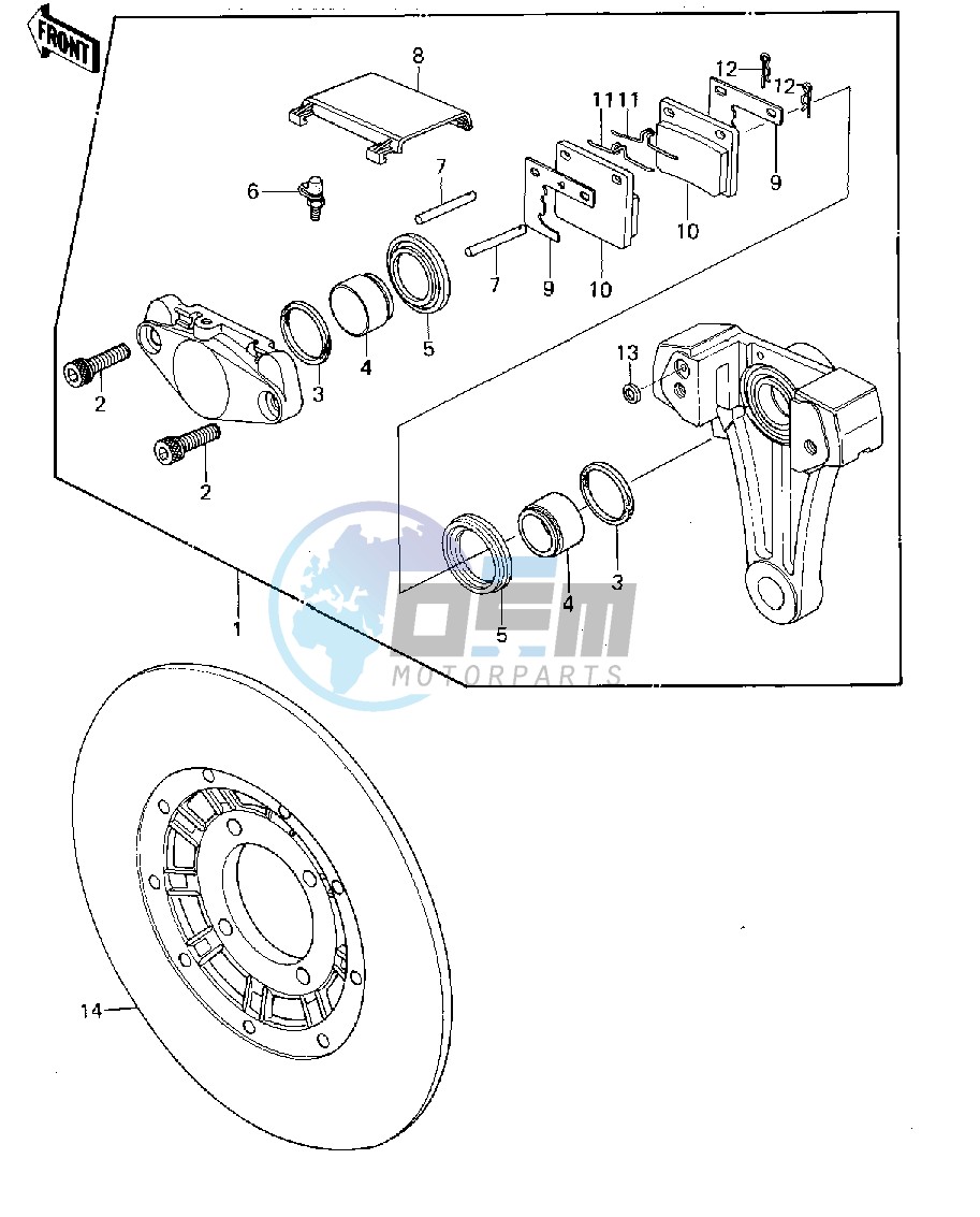 REAR BRAKE -- 77-78 A1_A2_A2A- -