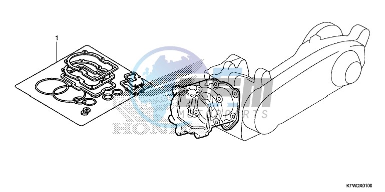 GASKET KIT A