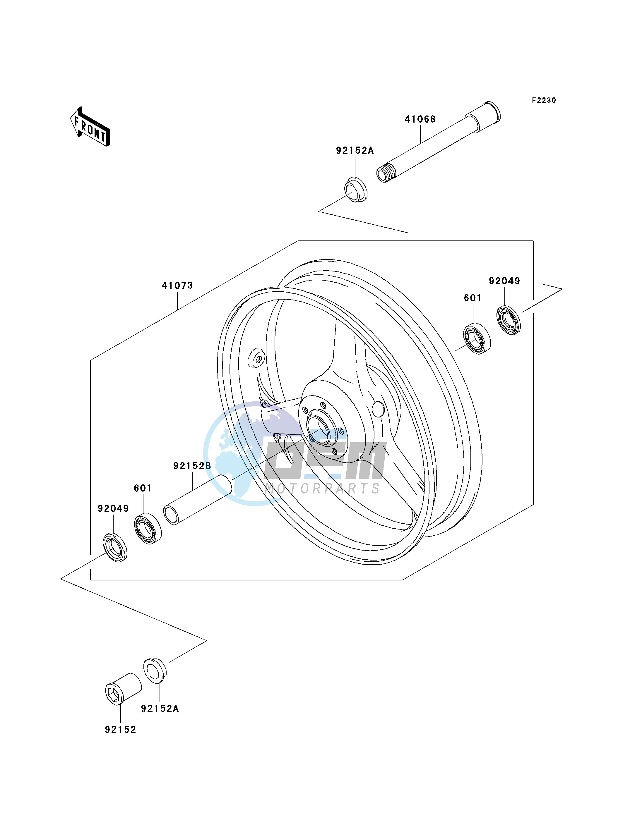 FRONT WHEEL