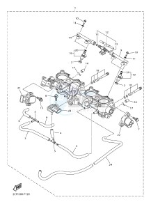 YZF-R1M 998 R1 (2KS1 2KS2) drawing INTAKE 2