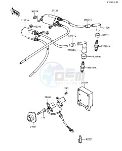 ZX 1100 A [GPZ] (A1-A2) [GPZ] drawing IGNITION