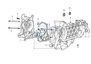 Liberty RST 200 drawing Crankcase