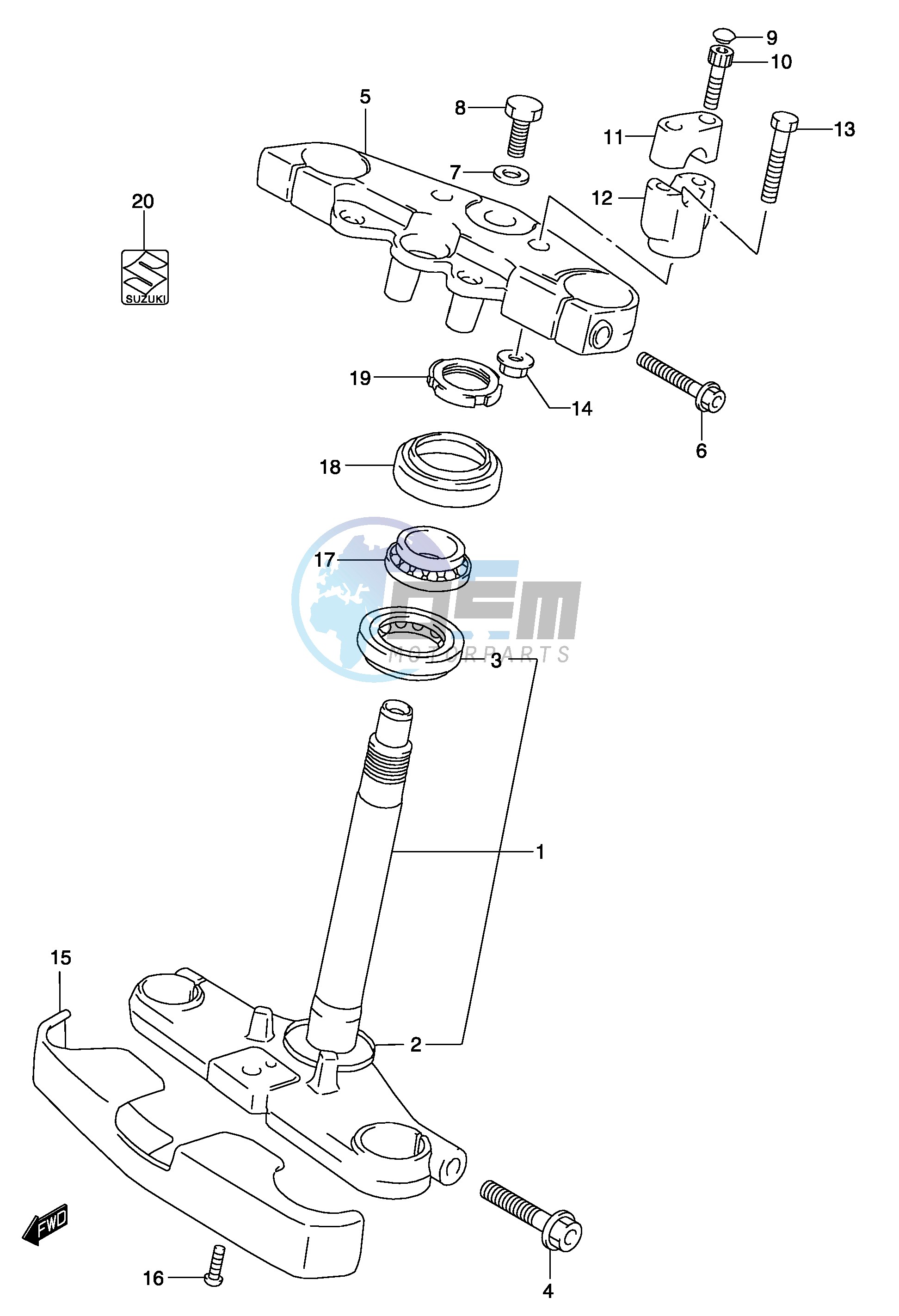 STEERING STEM