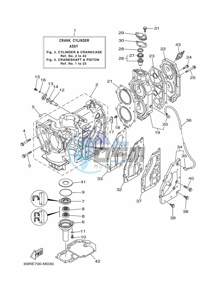 CYLINDER--CRANKCASE