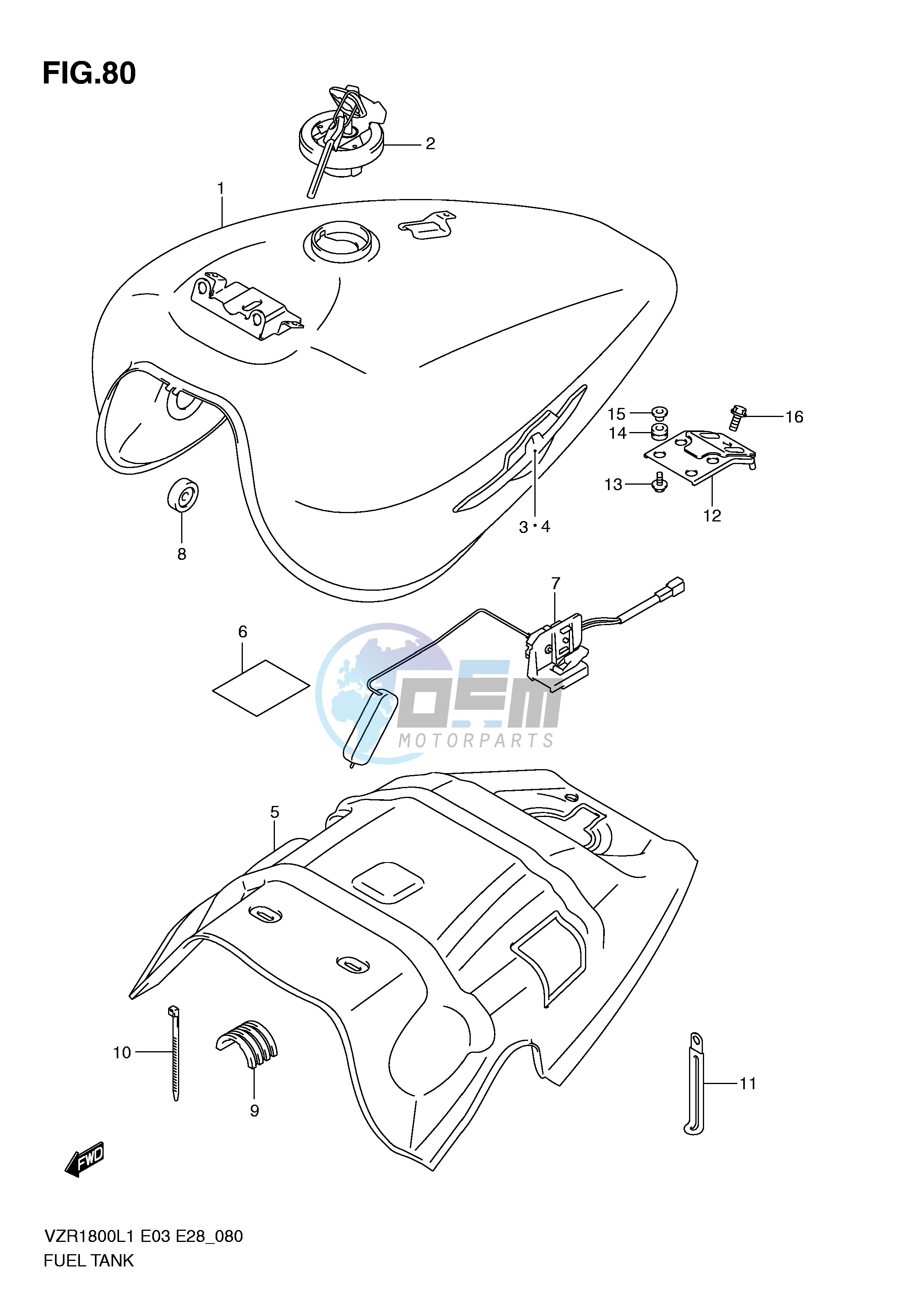 FUEL TANK (VZR1800ZL1 E3)