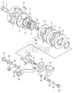 JR50 (P3-P28) drawing CLUTCH