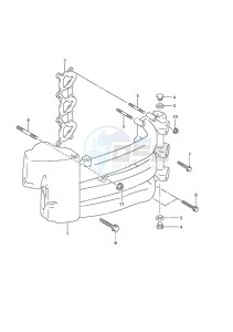 DF 50 drawing Inlet Manifold