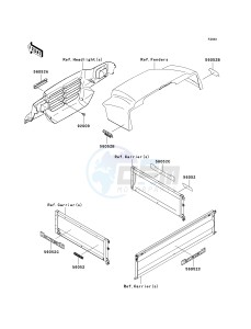 KAF 620 J [MULE 3010 TRANS4X4] (J6J-J8F) J6F drawing DECALS