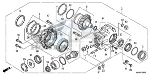 VFR1200XC drawing FINAL DRIVEN GEAR