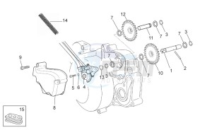 RX-SX 50 2006-2010 drawing Oil pump