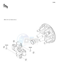 MULE PRO-DX KAF1000EHF EU drawing Optional Parts