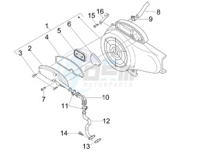 LX 50 4T-4V NL drawing Secondary air box