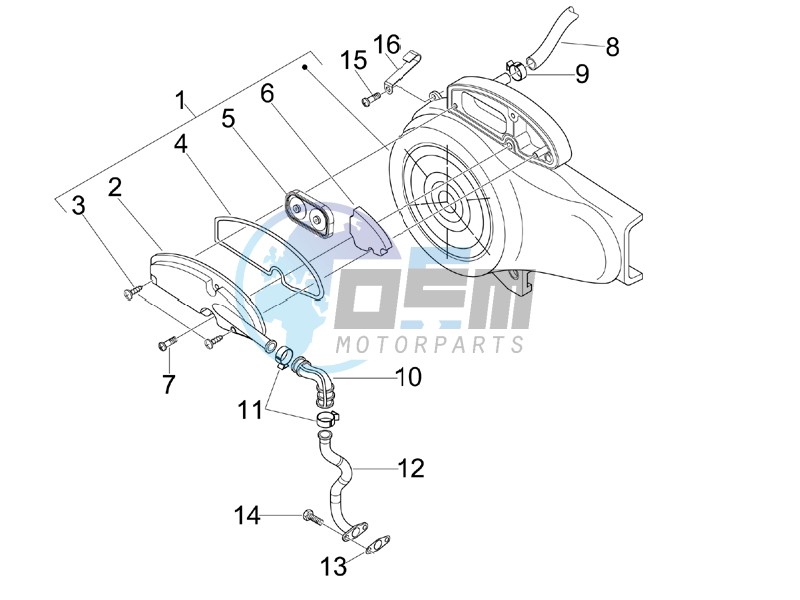 Secondary air box