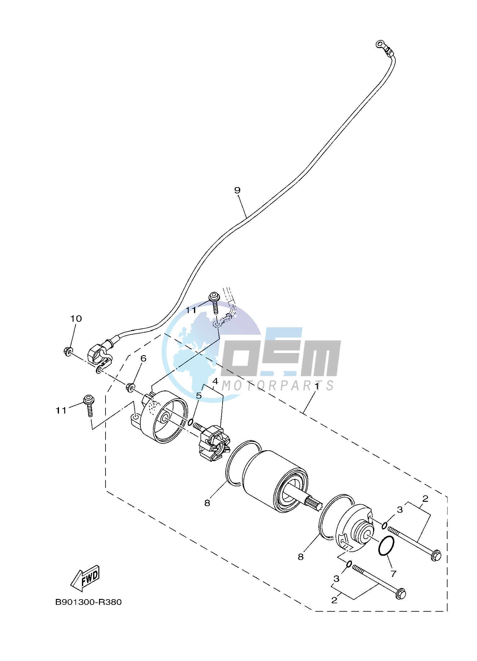 STARTING MOTOR