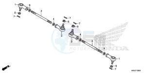 TRX500FM1G TRX500 Europe Direct - (ED) drawing TIE ROD