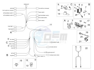 TUONO 1100 V4 FACTORY E4 ABS (EMEA, LATAM) drawing Electrical system I