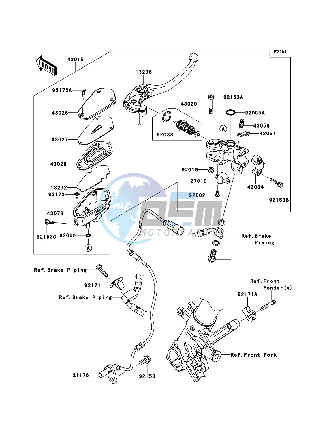 Front Master Cylinder