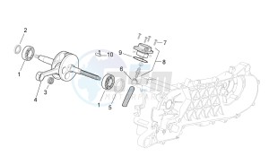 SR 50 ie AND carb. USA drawing Drive shaft