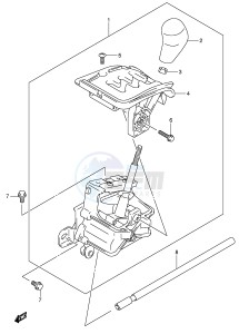 LT-A700X (E17) drawing SHIFT LEVER