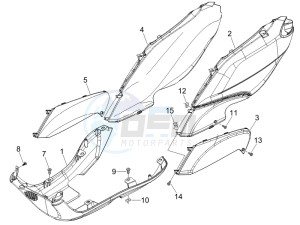 Fly 150 4t (USA) USA drawing Side cover - Spoiler