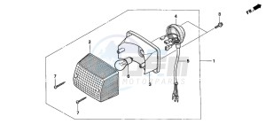 PK50M drawing TAILLIGHT