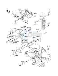 VN900_CUSTOM VN900C7F GB XX (EU ME A(FRICA) drawing Suspension/Shock Absorber