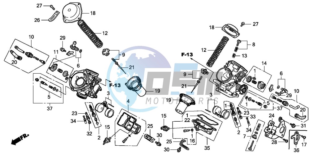 CARBURETOR (COMPONENT PARTS)