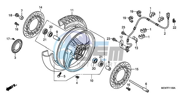 FRONT WHEEL