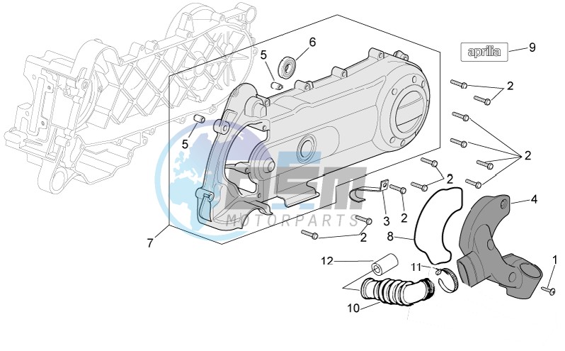 Variator cover