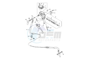 FJR A ABS 1300 drawing CLUTCH MASTER CYLINDER