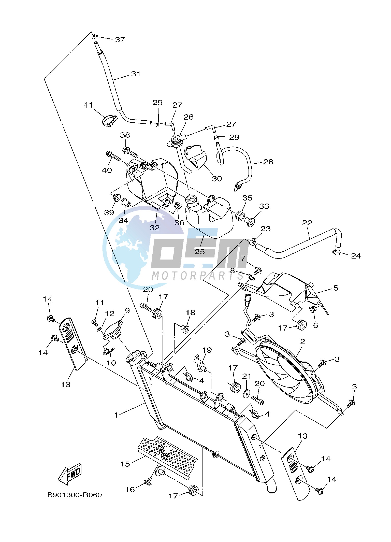 RADIATOR & HOSE