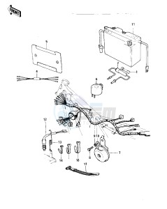 F11 (-A) 250 drawing CHASSIS ELECTRICAL EQUIPMENT